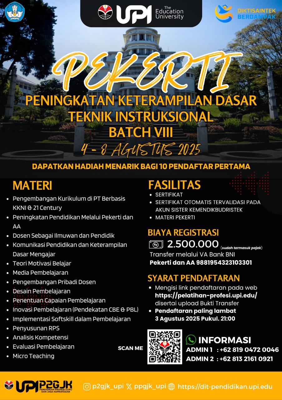 Brosur Pekerti Mandiri Batch 8 Tahun 2025